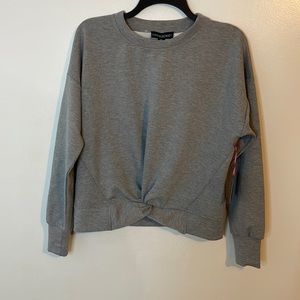 Cynthia Rowley long sleeve shirt color gray size medium